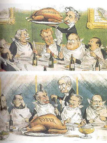 Resultado de imagen de la restauraciÃ³n espaÃ±a caricaturas